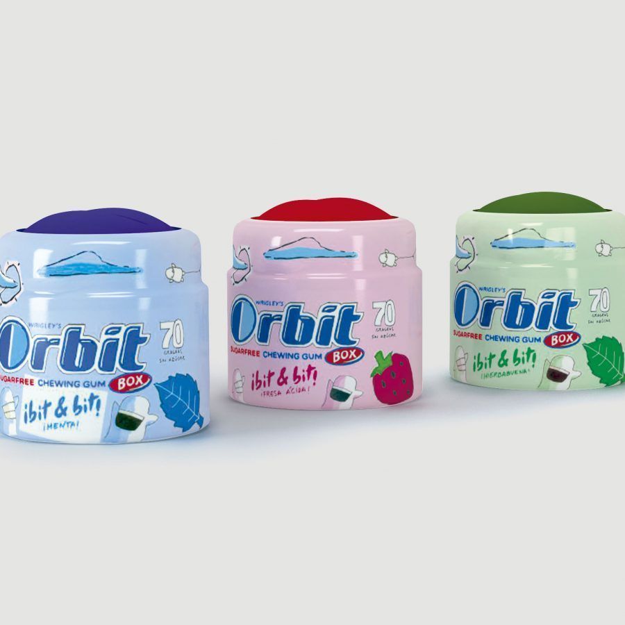 Blister sleeve Orbit Bit a Bit