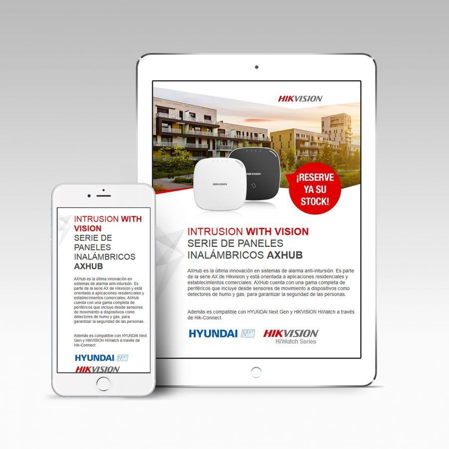 Newsletter responsive Ax-Hub con HTML y CSS